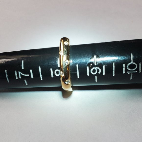 Beautiful 18K white gold diamond ring. - Picture 11 of 11